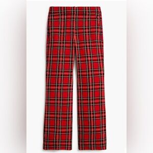 J Crew Kelsey tartan plaid pant Sz 12